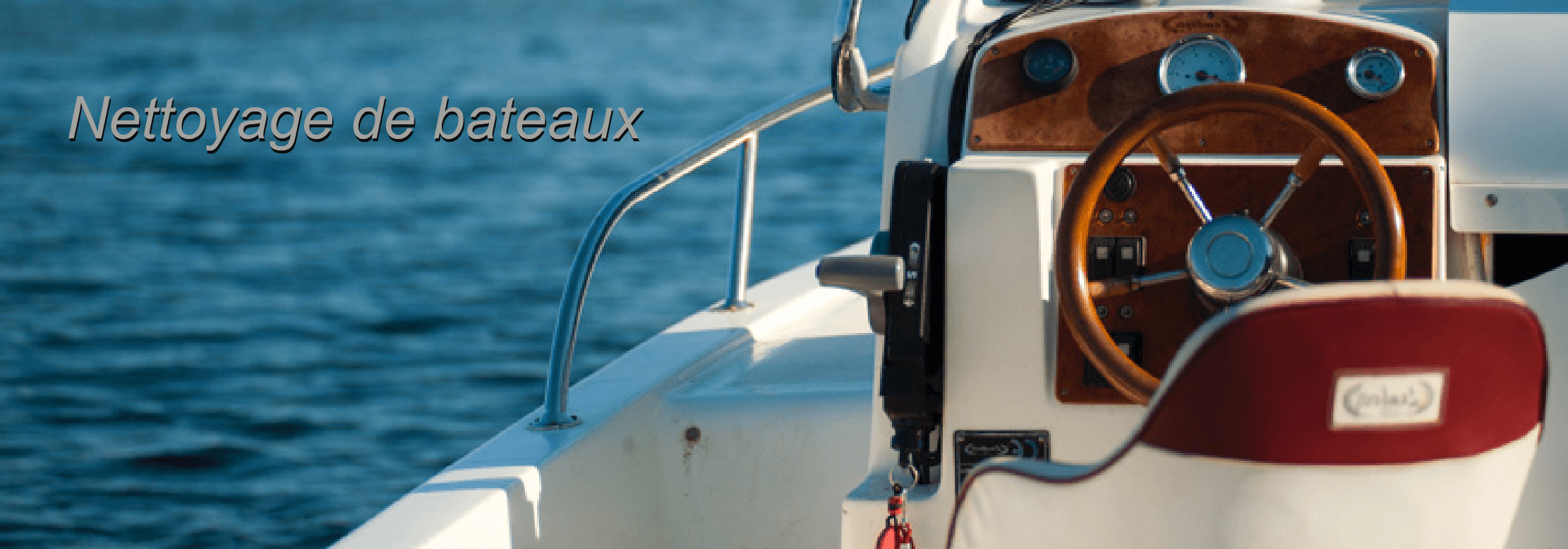 Nettoyage de bateaux